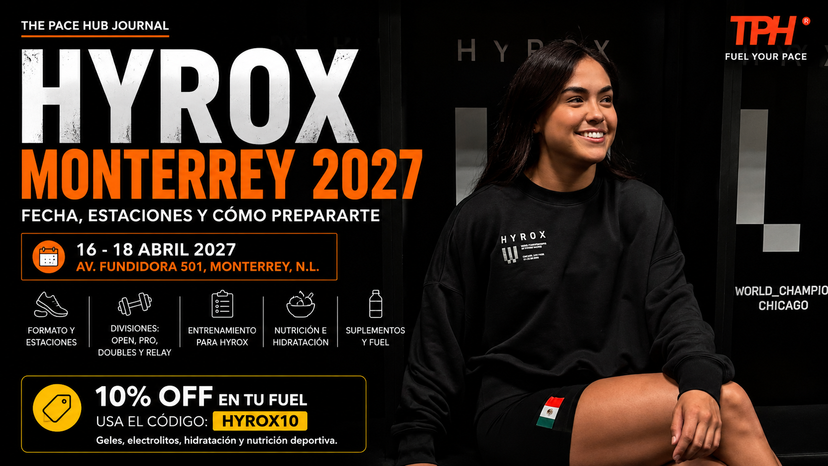 HYROX Monterrey 2027: fecha, estaciones y cómo prepararte