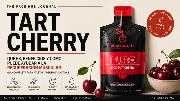 Tart Cherry y Cheribundi para recuperación de corredores y atletas