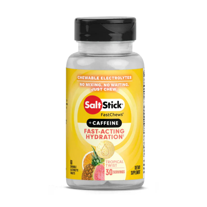 SaltStick FastChews c/60 Tropical Twist + Caffeine