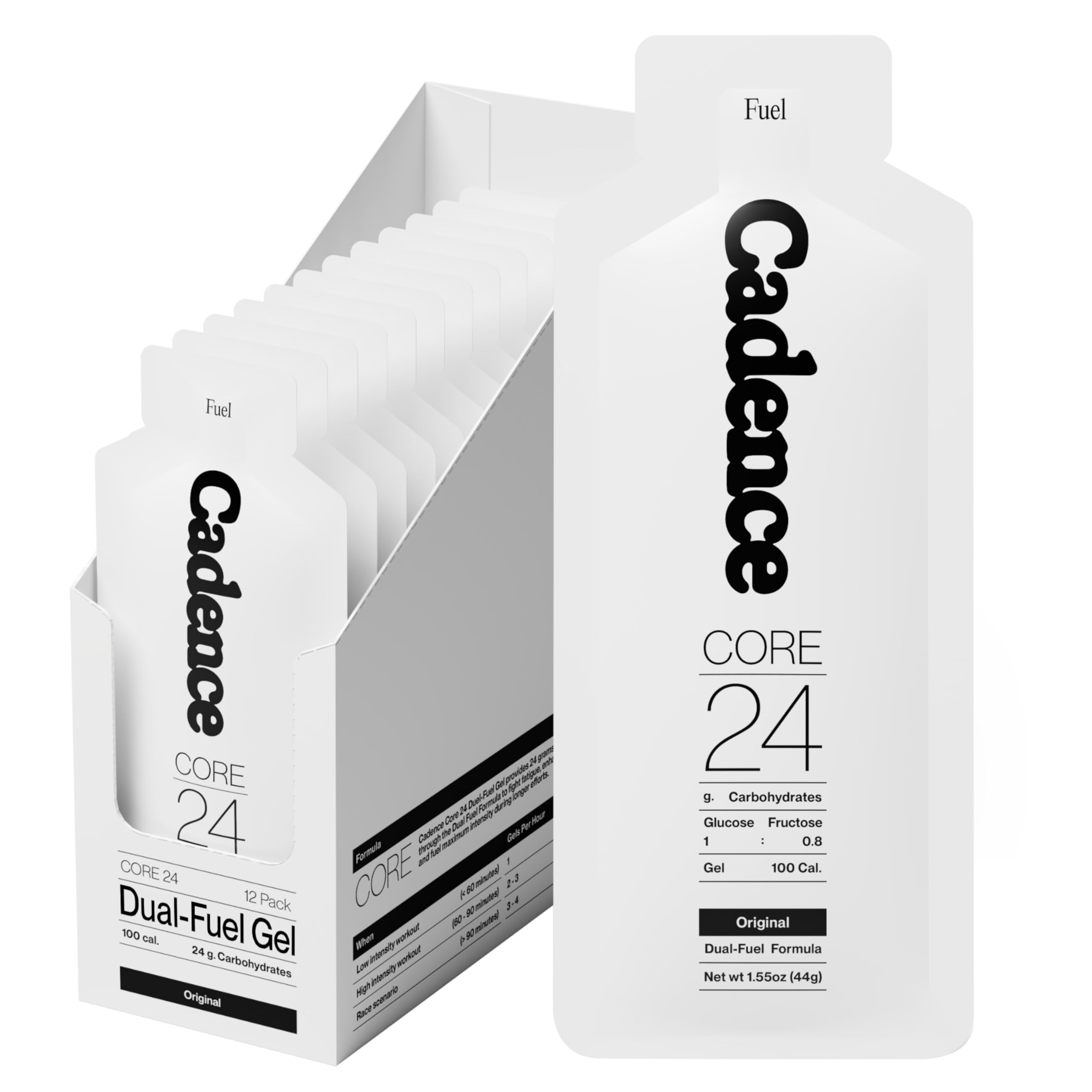 Cadence Fuel Gel – Caja 12 pz