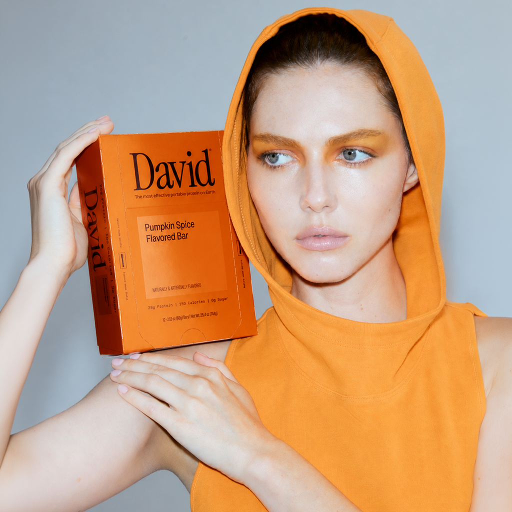 David Protein Pumpkin Spice – Caja 12 Barras