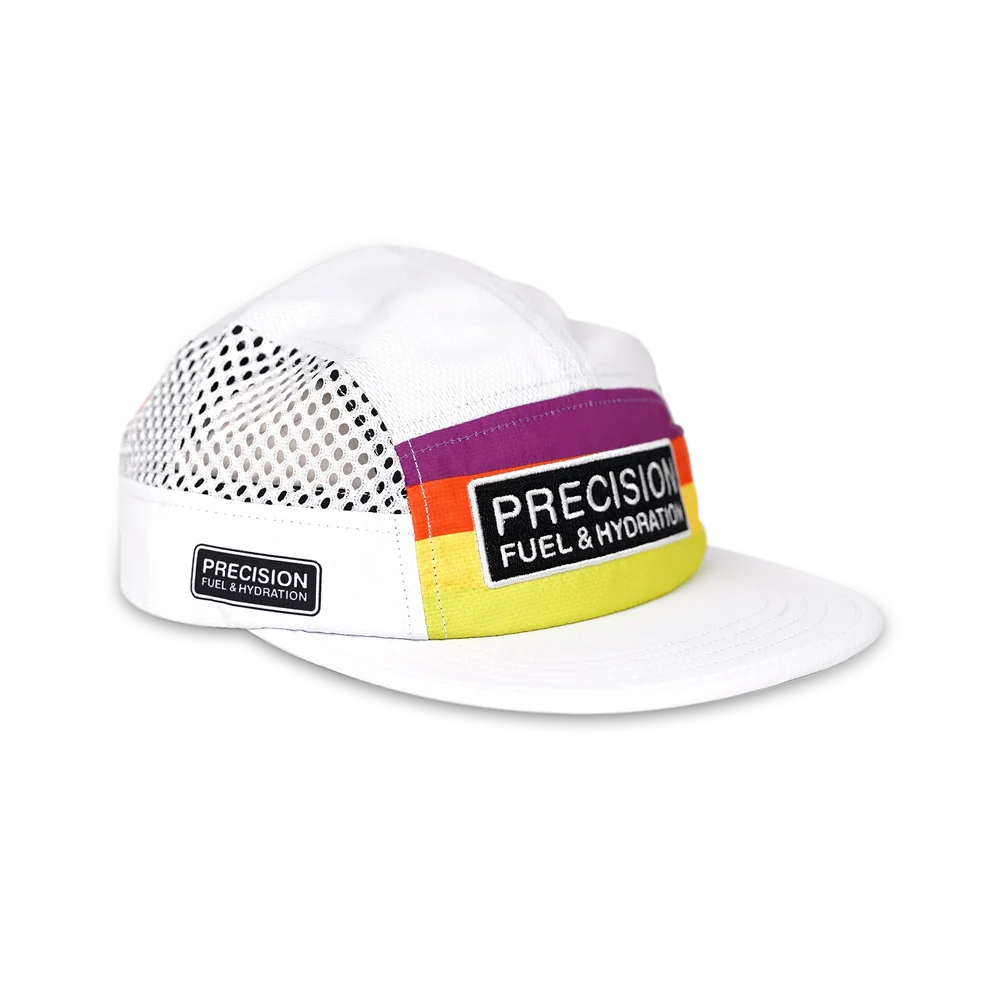 Precision Running Cap — Classic White
