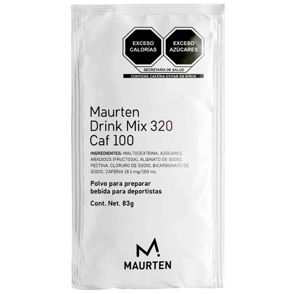 Maurten Drink Mix 320 Caf 100 — 80 g Carbohidratos + 100 mg Cafeína