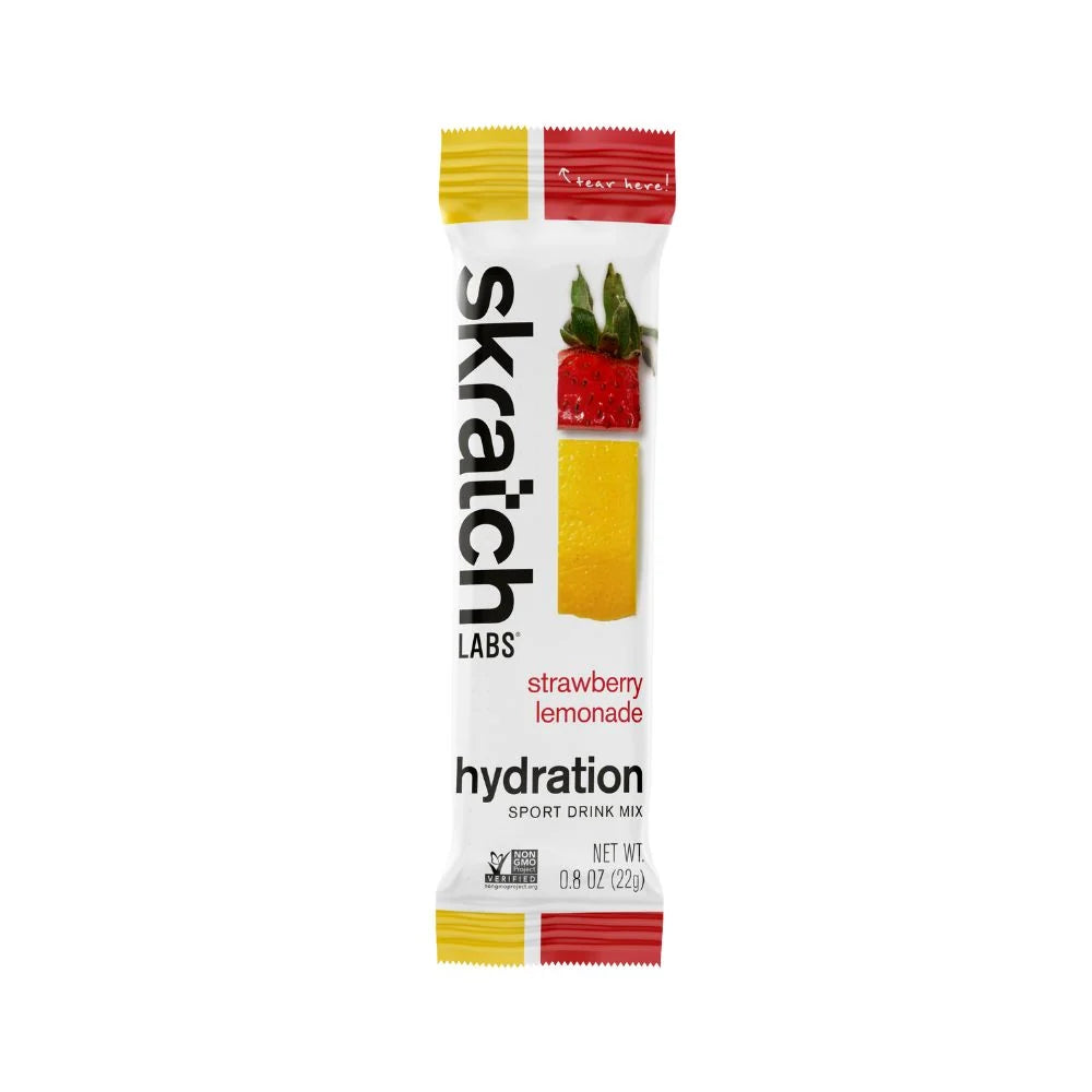 Skratch Labs Hydration Mix Strawberry Lemonade 22 g — Individual