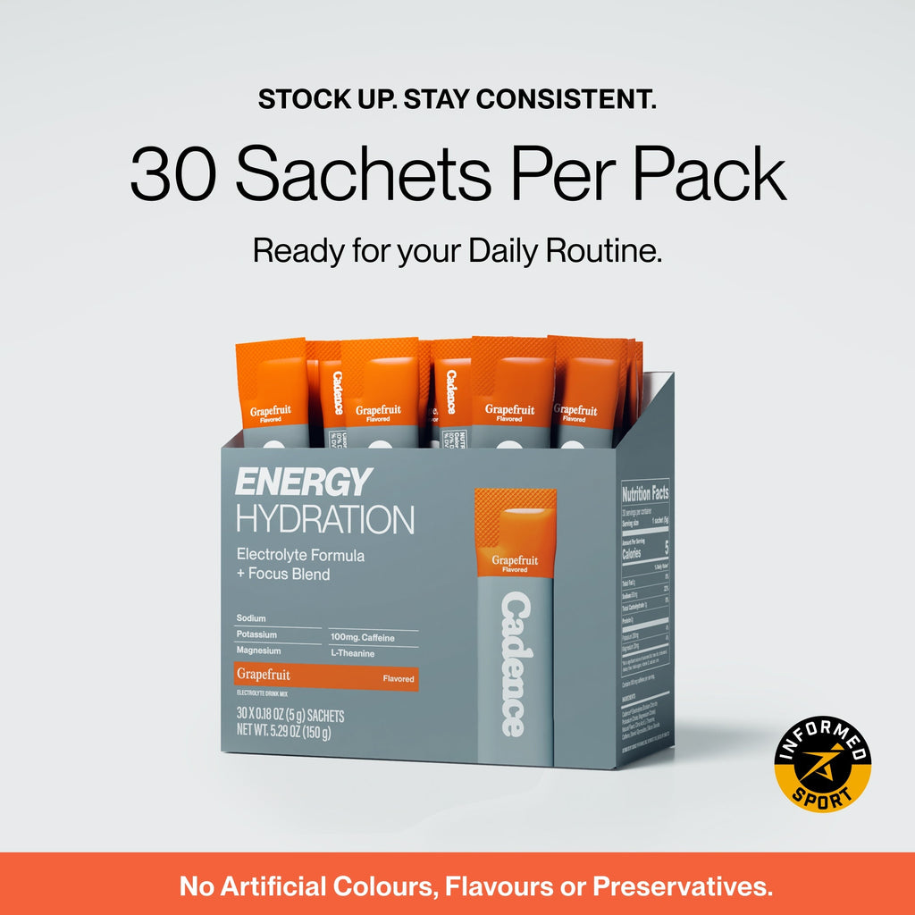 Cadence Energy Hydration – Electrolitos + Cafeína