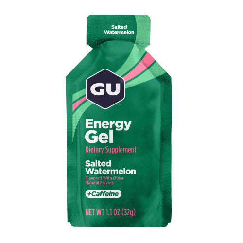 GU Salted Watermelon gel energético para running