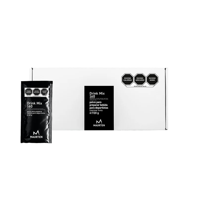 Maurten Drink Mix 160 c/18
Maurten Drink Mix 160 caja 18 sobres
Maurten Drink Mix 160 c/18 México
Maurten Drink Mix 160 40g carbohidratos
Maurten Drink Mix 160 caja para running