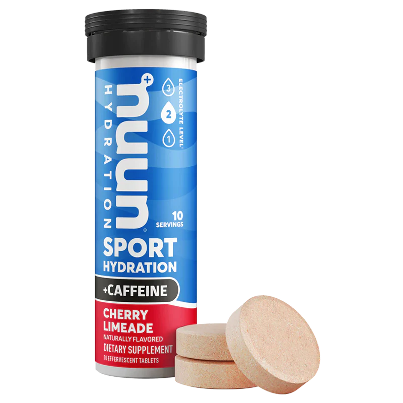 Nuun Sport + Caffeine Cherry Limeade Energy 54gr