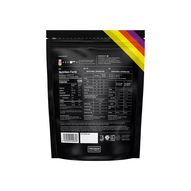 Precision Fuel Carb & Electrolyte Drink Mix 610gr