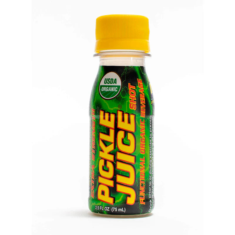 Pickle Juice shot individual para calambres