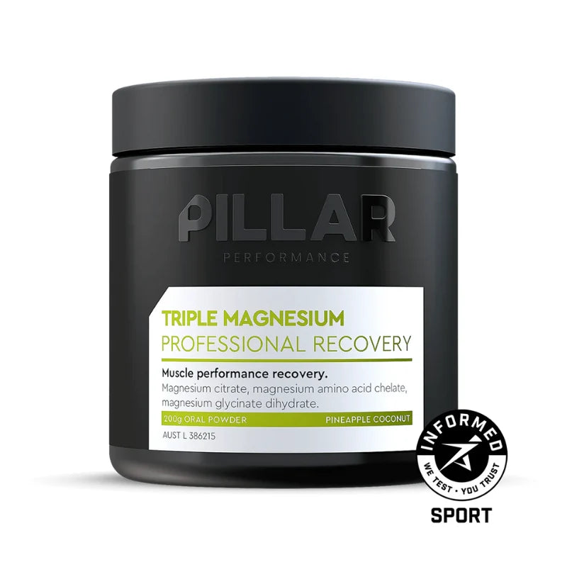 PILLAR Triple Magnesium – Complejo de Magnesio 200 g