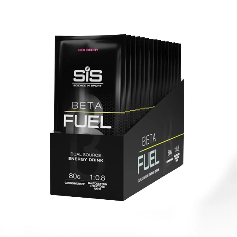 SiS Beta Fuel 80 Drink Mix Redberry 80 g — Caja 15 sobres