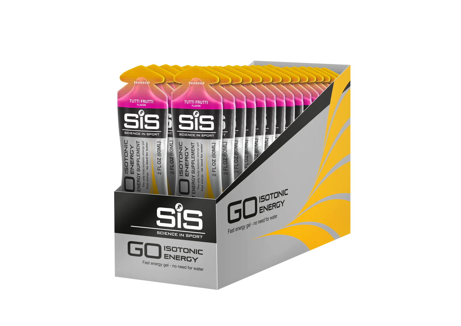 SIS GO Isotonic Gel Tutti Frutti 60ml c/30 pz