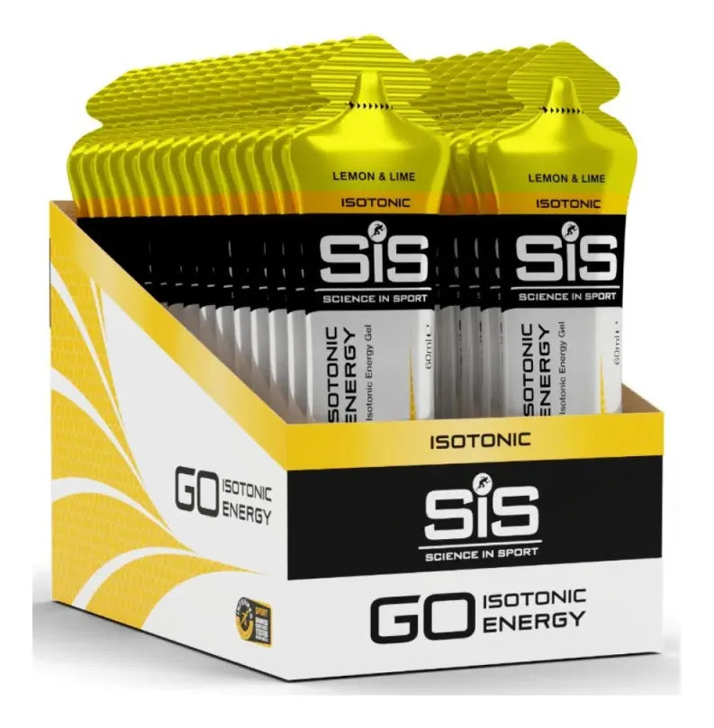 SiS GO Isotonic Gel Lemon & Lime 60ml caja 30
