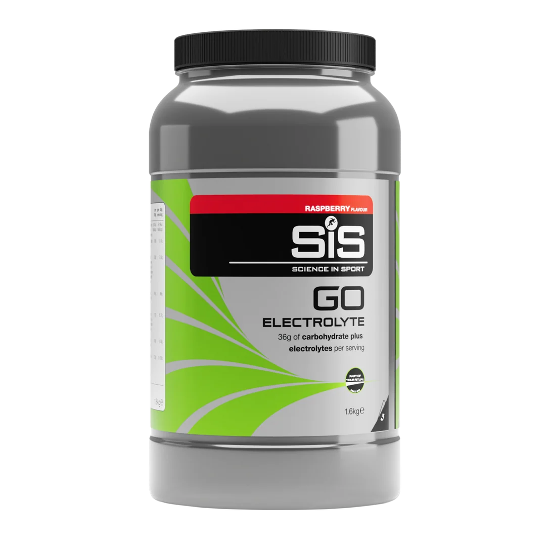 SiS GO Electrolyte Powder Raspberry – 1.6 kg | 40 Porciones