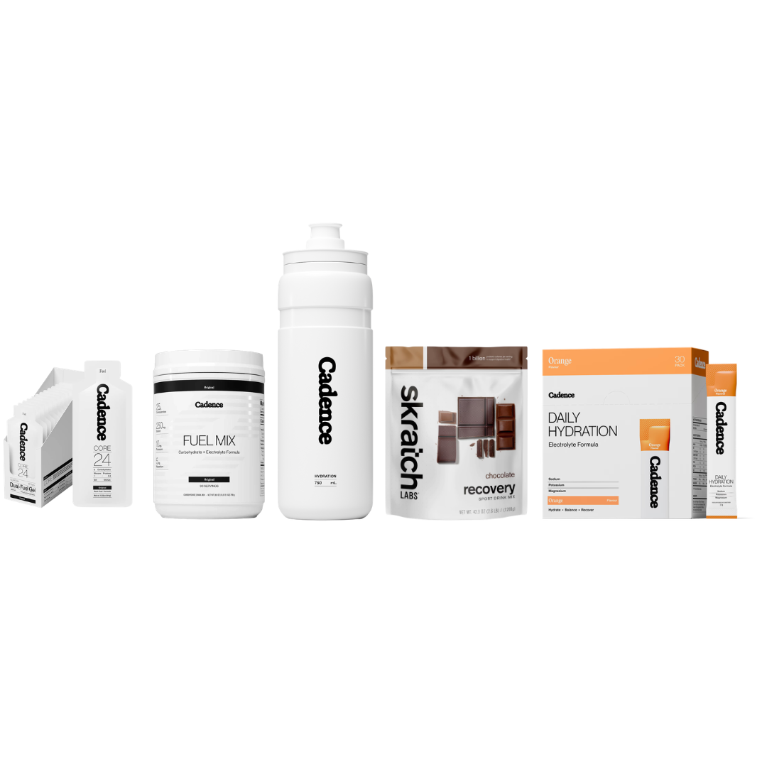 Triathlon Complete Race Kit — Training + Race Week + Race Day + Recovery