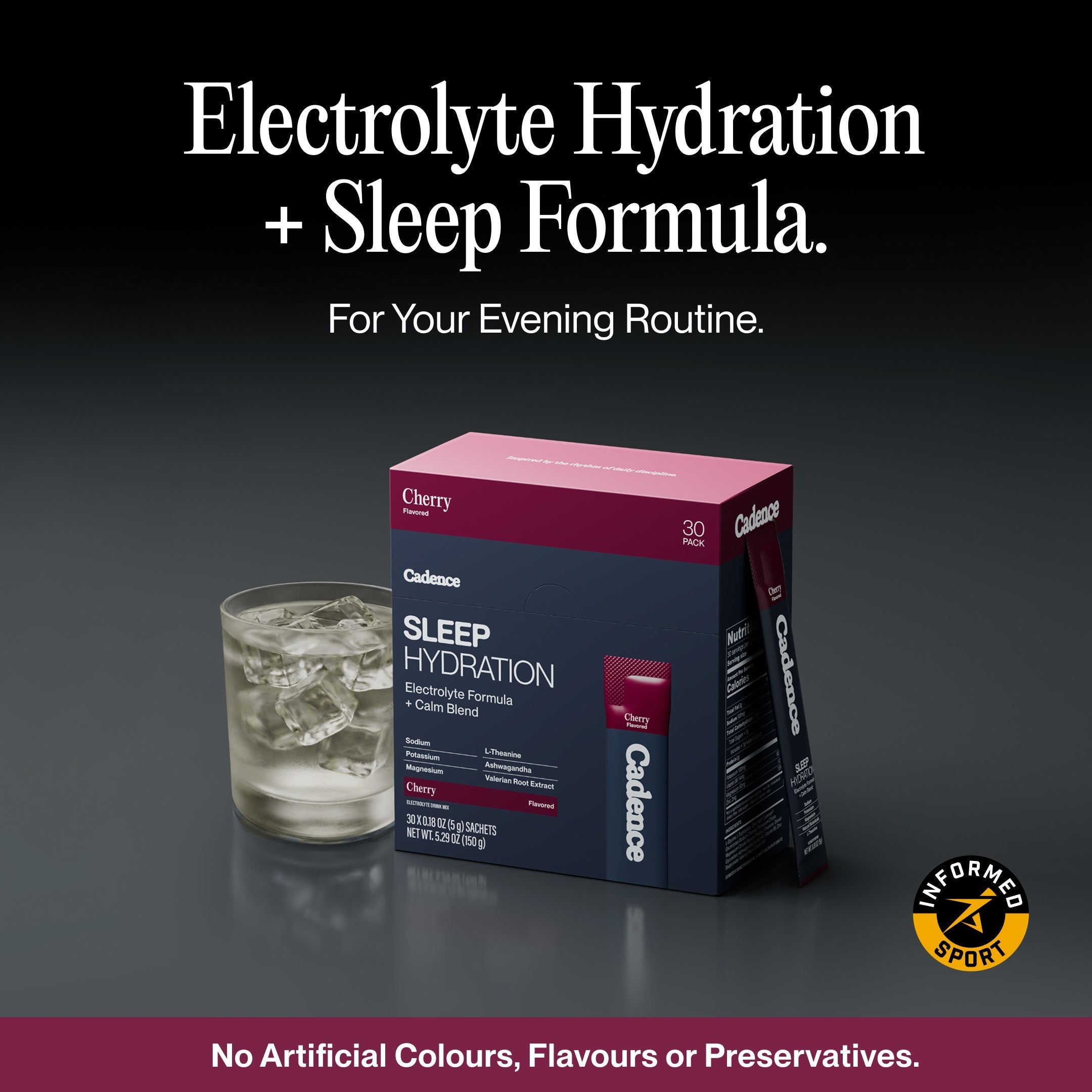 Cadence Sleep Hydration – Hidratación + Recovery