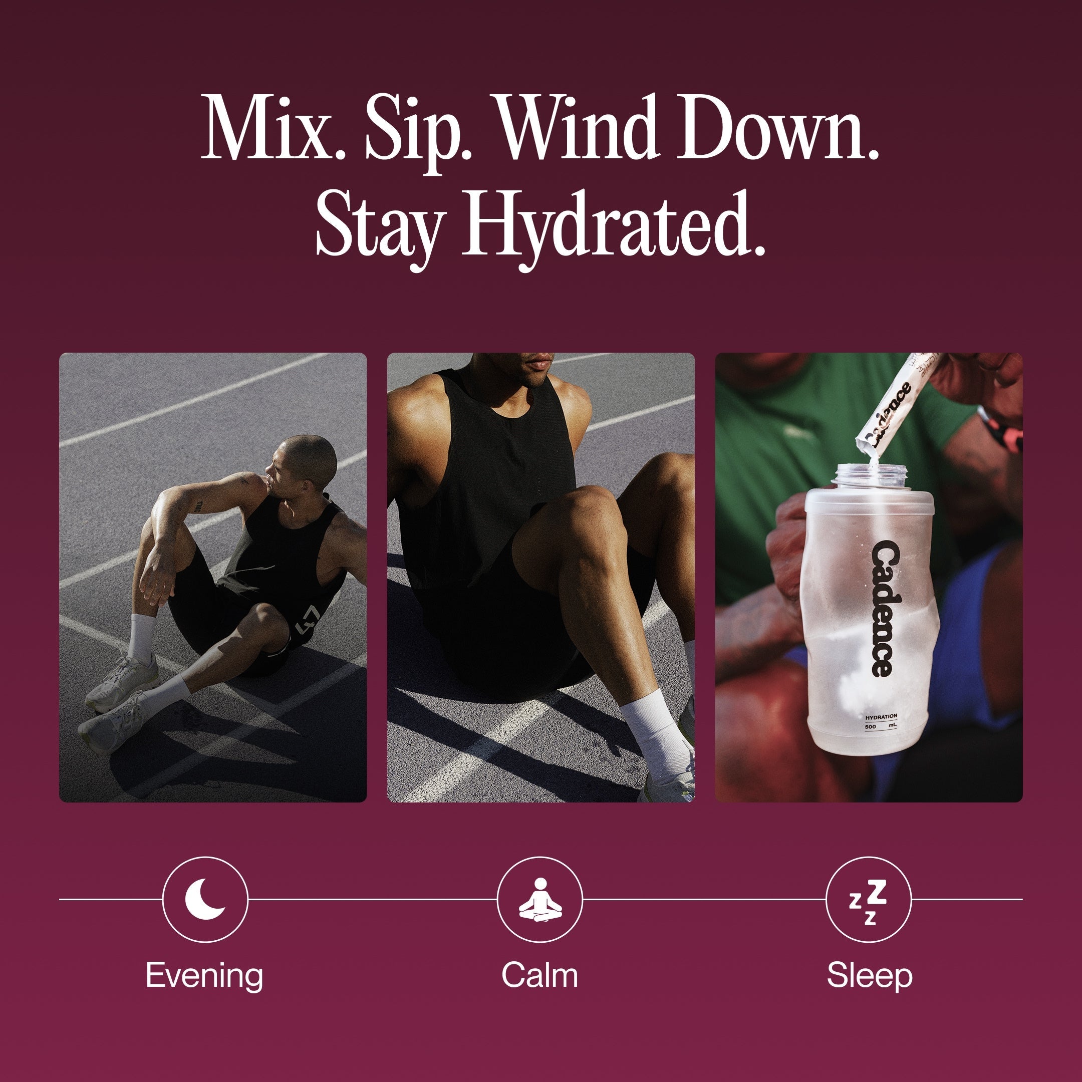 Cadence Sleep Hydration – Hidratación + Recovery