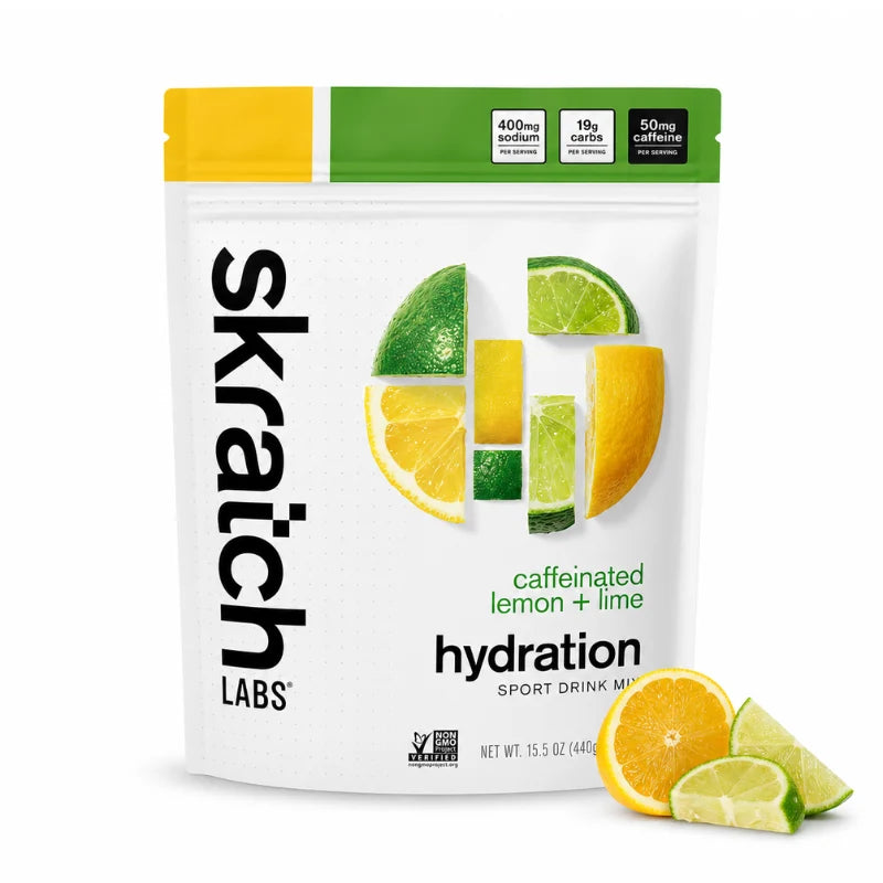 Skratch Labs Hydration Mix Lemons & Limes + Caffeine 440gr