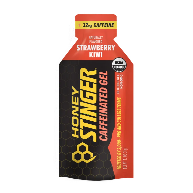 Honey Stinger Energy Gel Strawberry Kiwi con Cafeína 32 g