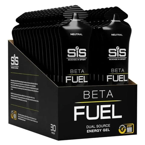 SiS Beta Fuel Gel Neutral 60 ml – Caja 30 pz