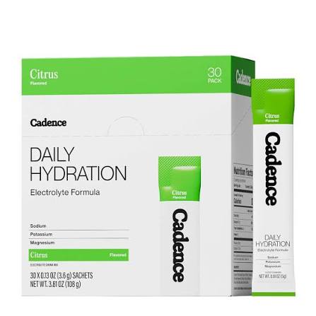 Cadence Daily Hydration Citrus – Caja 30 Porciones