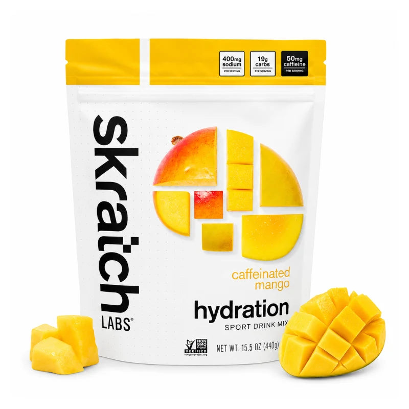 Skratch Labs Hydration Mix Mango Caffeine 440gr